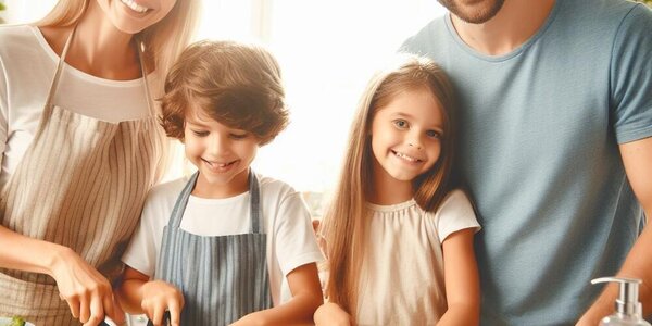 Involve children in household chores: teach responsibility and independence